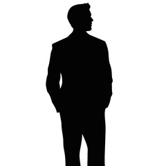 business people silhouette 