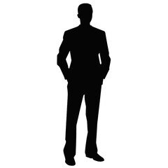 business people silhouette 