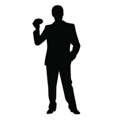 business people silhouette 