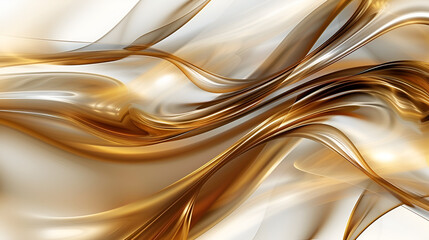 Abstract gold and brown glossy wallpaper with creamy details,
Elegant silver background
