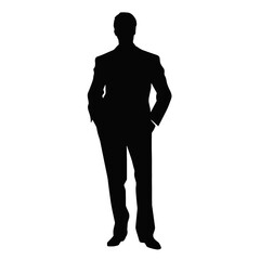 business people silhouette 