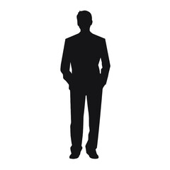 business people silhouette 