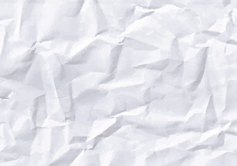 Paper texture Crumpled White.Top view.
