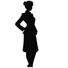 business people silhouette 