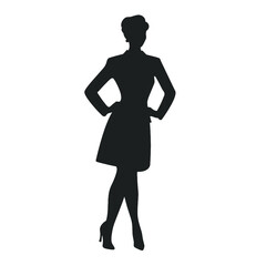 business people silhouette 