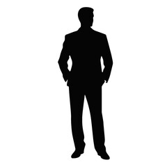 business people silhouette 