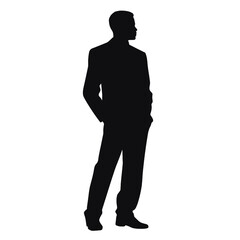business people silhouette 