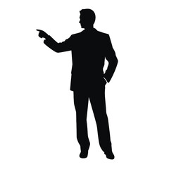 business people silhouette 