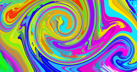 abstract colorful background with circles