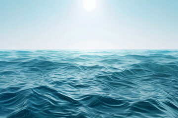 Cut-out of sea water surface - obrazy, fototapety, plakaty