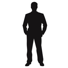 business people silhouette 