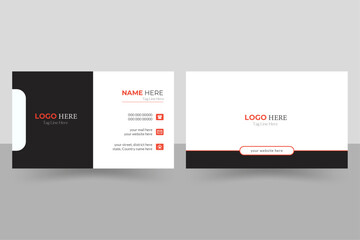  Creative and modern business card template,clean professional business card template.

