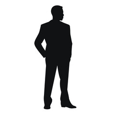 business people silhouette 