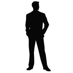 business people silhouette 