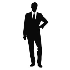 business people silhouette 
