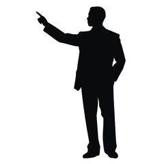 business people silhouette 