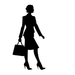 business people silhouette 