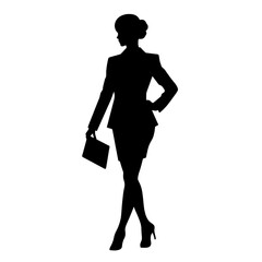 business people silhouette 