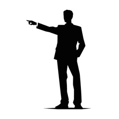 business people silhouette 