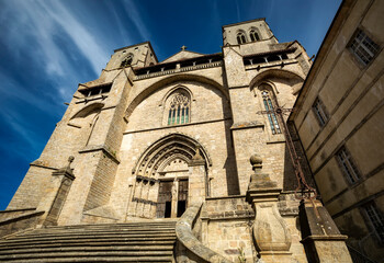 Abbey of La Chaise-Dieu, in Auvergne, is a former Benedictine abbey, located in the village of La...
