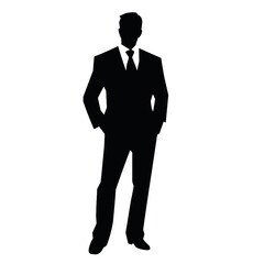 business people silhouette 