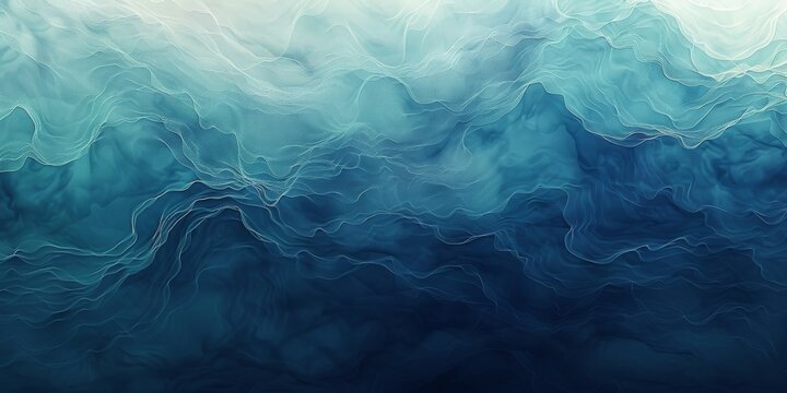 dark  blue teal water watercolor background, blue wave sea underwater watercolor,  blue topografi sea watercolor
