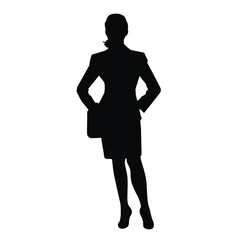 business people silhouette 