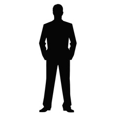 business people silhouette 