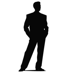 business people silhouette 
