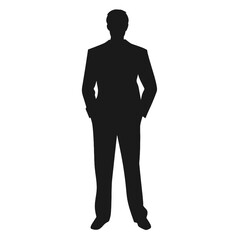 business people silhouette 