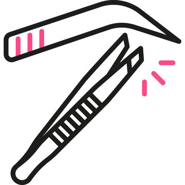 Cosmetics and Fashion Outline tweezer