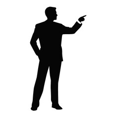 business people silhouette 