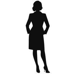 business people silhouette 