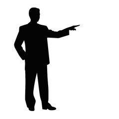 business people silhouette 