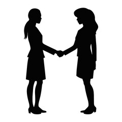 business people silhouette 
