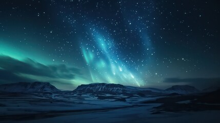 Algorithmic Aurora Illuminating the sky