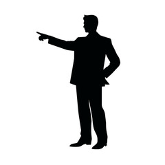 business people silhouette 
