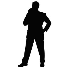 business people silhouette 
