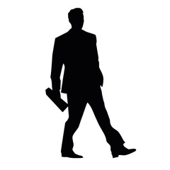 business people silhouette 
