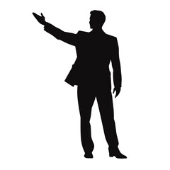 business people silhouette 
