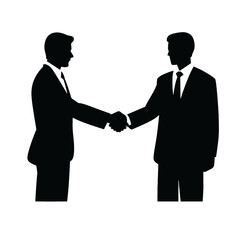 Fototapeta premium business people silhouette 
