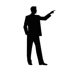 business people silhouette 