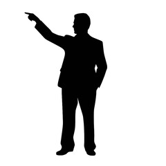 business people silhouette 
