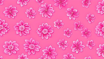 Flowers Pattern Background