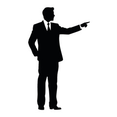 business people silhouette 