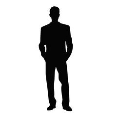 business people silhouette 