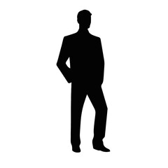business people silhouette 