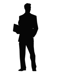 business people silhouette 