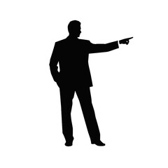 business people silhouette 