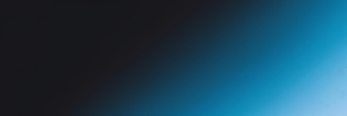 Fototapeta premium abstract Color gradient grainy background, dark blue white noise textured grain gradient backdrop website header poster banner cover design